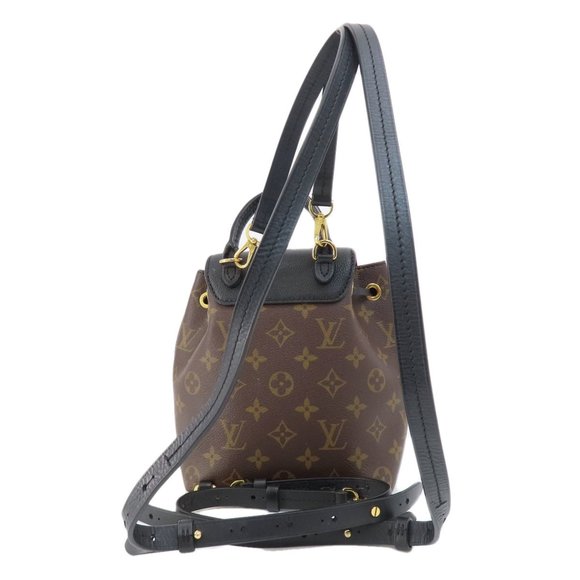 Louis Vuitton M45516 Montsouris BB Monogram Backpack/Daypack Canvas Women's L... - Picture 2 of 11